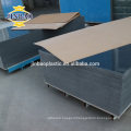 JINBAO 3mm 4mm thick pvc material dark gray pvc Rigid sheet